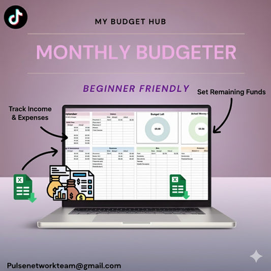 Reusable Monthly Budget Planner: The Ultimate All - in One Financial Control Template